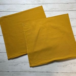 IKEA Gurli Cushion Cover Set - Golden Yellow